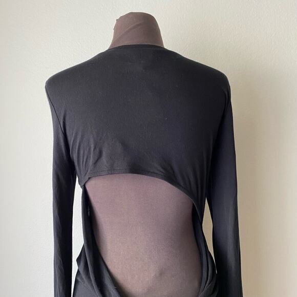 Haute‎ Hippie sz M long sleeve back cut out midi dress NWT - Picture 10 of 12